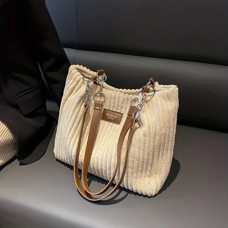 Chain Strap Travel Tote Bag Womens Shoulder Handbag
