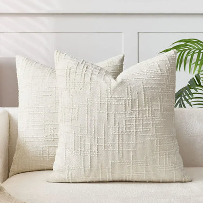 Chenille Cushion Cover Soft Decorative Sofa Pillowcase