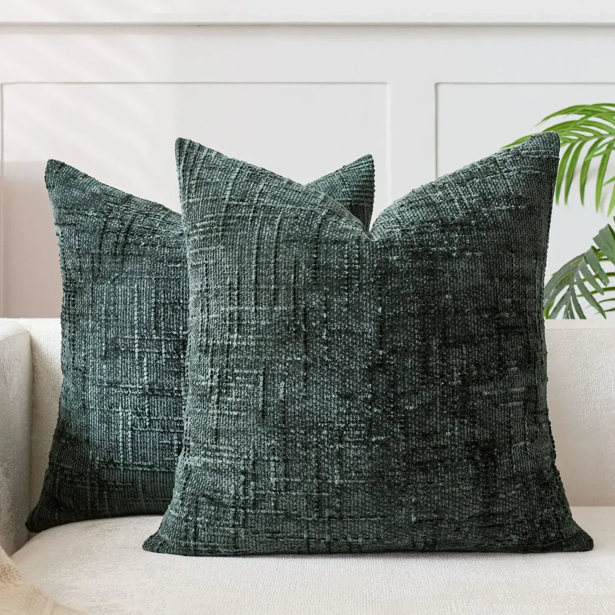 Chenille Cushion Cover Soft Decorative Sofa Pillowcase