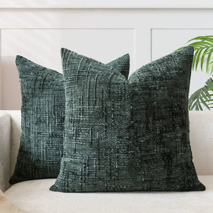 Chenille Cushion Cover Soft Decorative Sofa Pillowcase