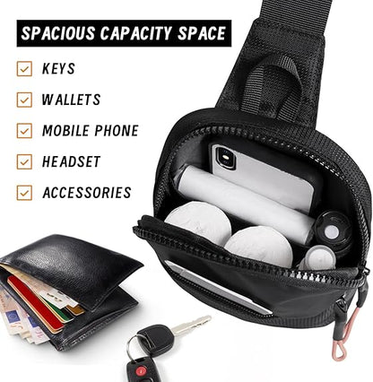Chest Mini Sling Bag Waterproof Lightweight Crossbody Bag