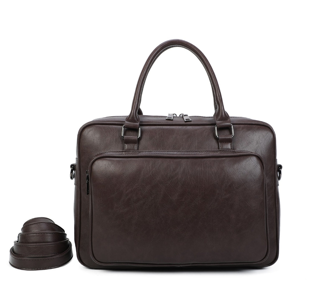 Classic Laptop Briefcase Business Shoulder Work Bag