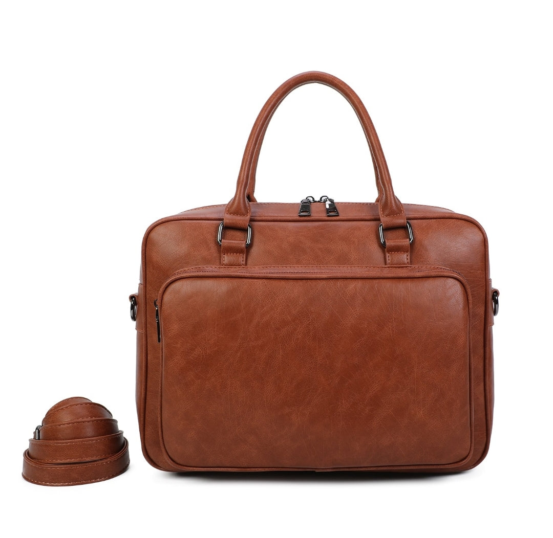 Classic Laptop Briefcase Business Shoulder Work Bag
