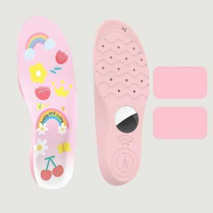 Comfortable Tracking Shoe Insoles with Discreet Holder for Daily Wear