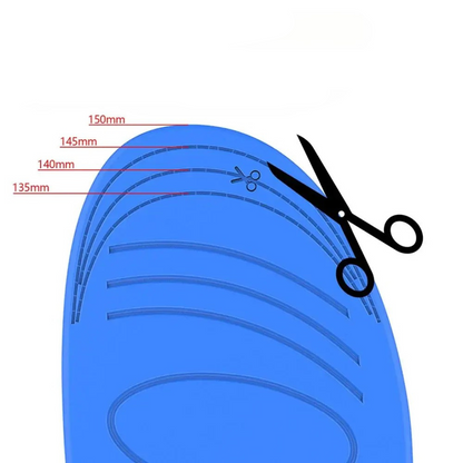 Comfortable Tracking Shoe Insoles with Discreet Holder for Daily Wear