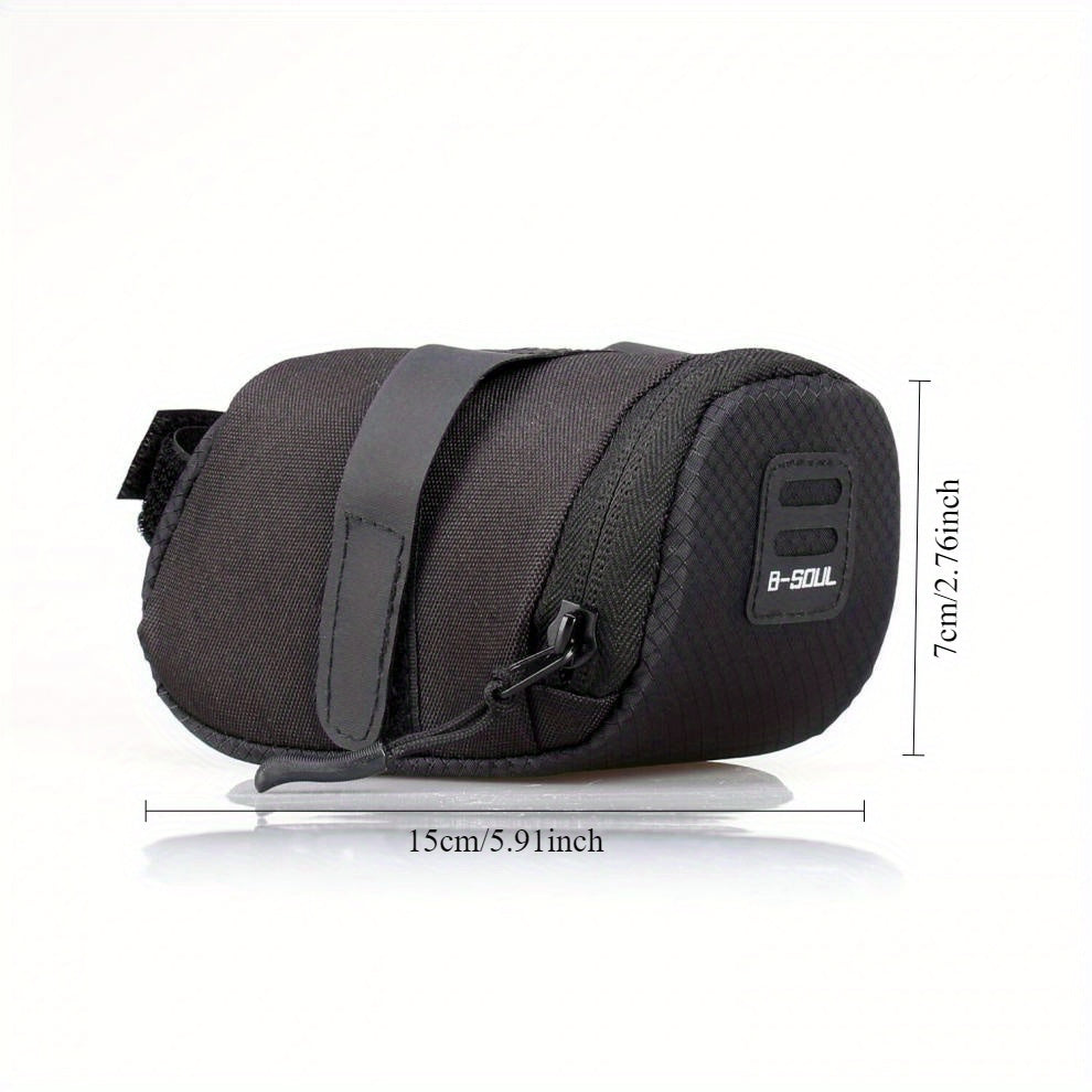 Compact Bicycle Saddle Bag Waterproof Cycling Storage Pouch
