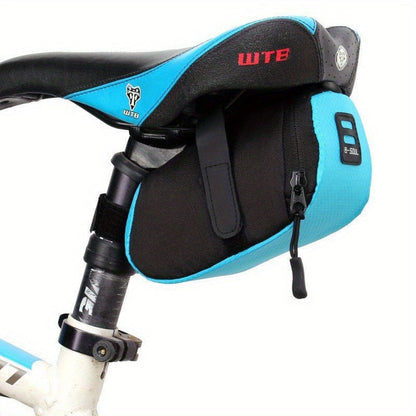 Compact Bicycle Saddle Bag Waterproof Cycling Storage Pouch