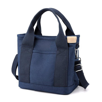Compact Canvas Crossbody Bag Womens Everyday Shoulder Purse