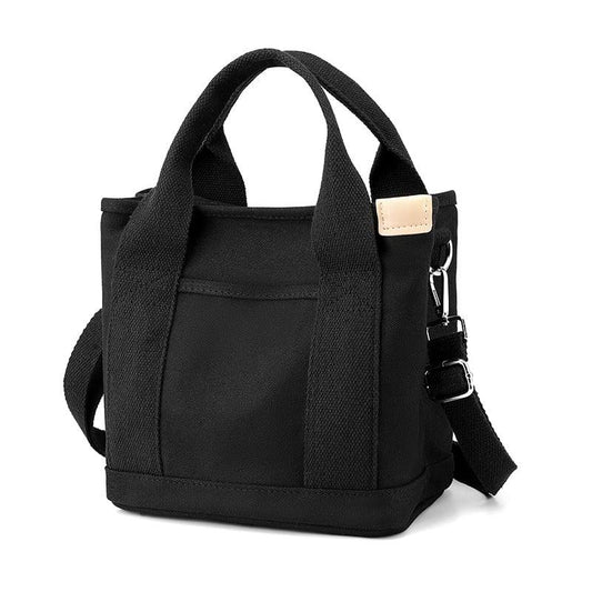 Compact Canvas Crossbody Bag Womens Everyday Shoulder Purse