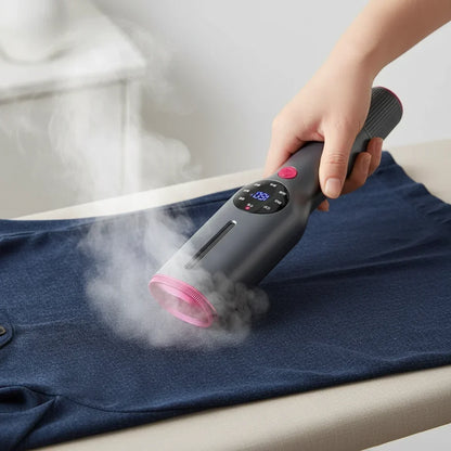 Compacte handstomer voor kleding, draagbare stoomstrijkbout voor op reis