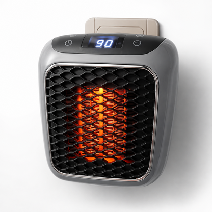 Compact Oscillating Electric Space Heater for Indoor Use
