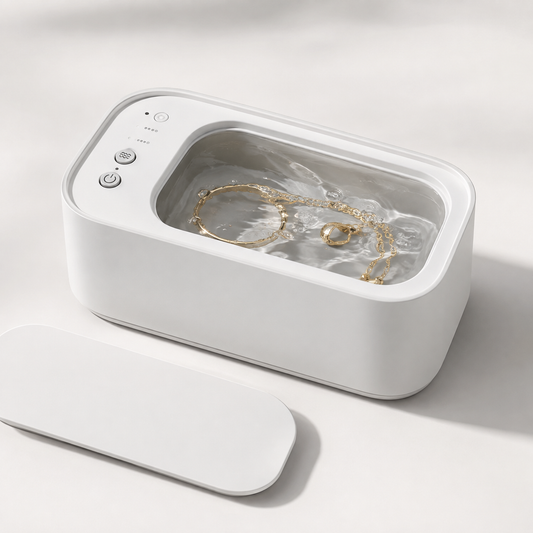 Compact Ultrasonic Cleaner for Jewellery, Watches and Eyeglasses