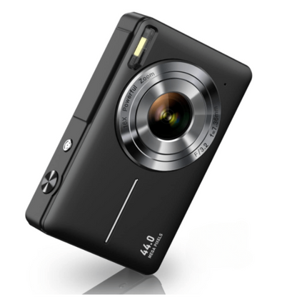 Compact Vintage Style Digital Camera with LCD Screen and 1080P Video