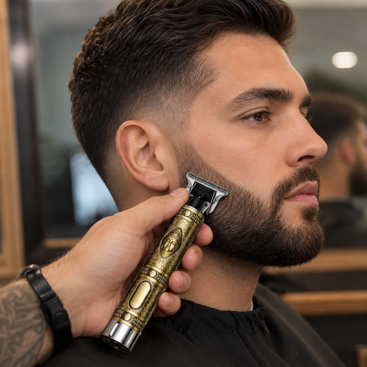 Cordless Adjustable Hair and Beard Trimmer