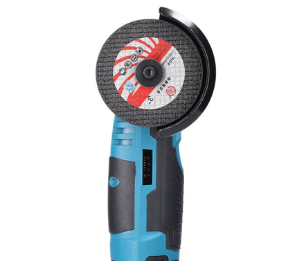 Cordless Angle Grinder Power Tool 19500RPM Portable Cutting Polishing Grinding Machine