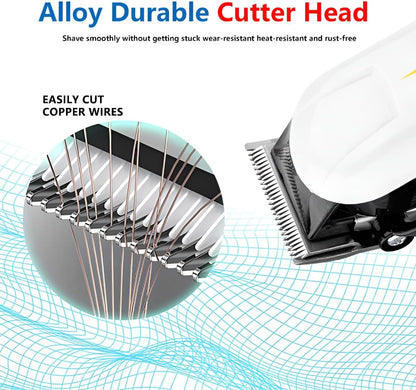 Cordless Hair Clipper Beard Trimmer Precision Barber Machine