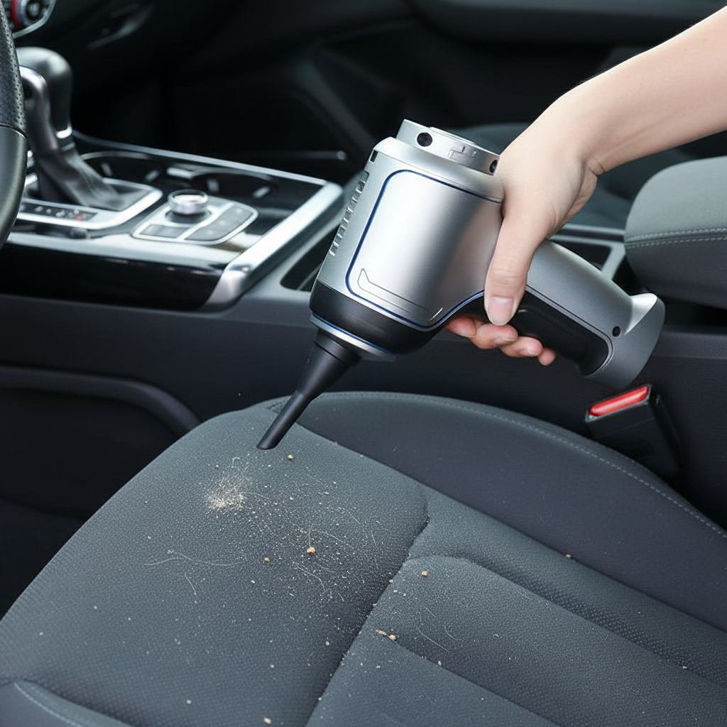 Cordless Handheld Car Vacuum Cleaner Portable Rechargeable Interior Cleaning Tool
