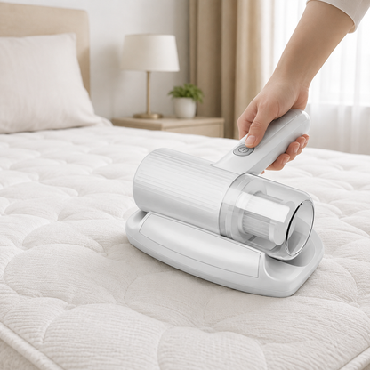 Cordless Handheld Vacuum Cleaner with 10,000 Pa Suction, UV-C Light and Triple Filtration