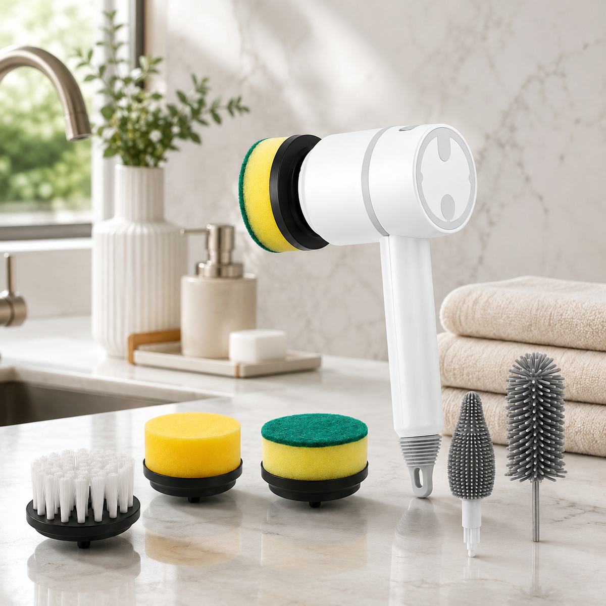 Cordless Multi Surface Electric Cleaning Brush