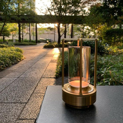 Cordless Rechargeable LED Table Lamp Outdoor Lantern
