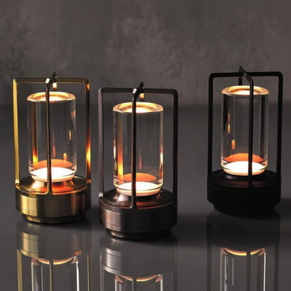 Cordless Rechargeable LED Table Lamp Outdoor Lantern