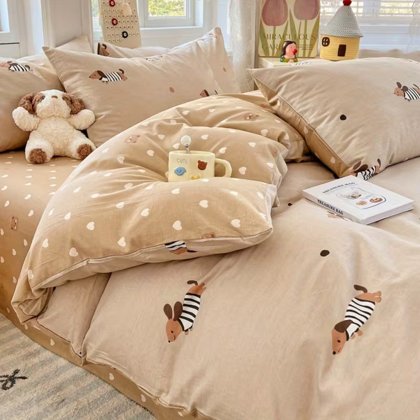 Cotton Bedding Set Soft Breathable All Season Comfort