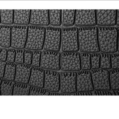 Croc Embossed Shoulder Handbag Elegant PU Leather Purse