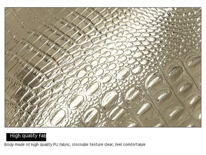Crocodile Pattern Shoulder Bag Womens Fashion Handbag
