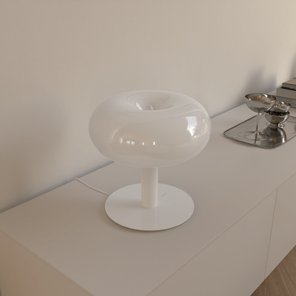 Crystal Glass LED Table Lamp Touch Dimmable Modern Design