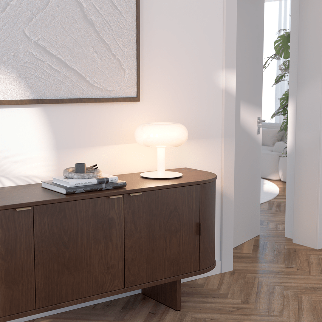 Crystal Glass LED Table Lamp Touch Dimmable Modern Design