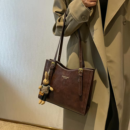Cute Shoulder Tote Bag Womens PU Leather Handbag
