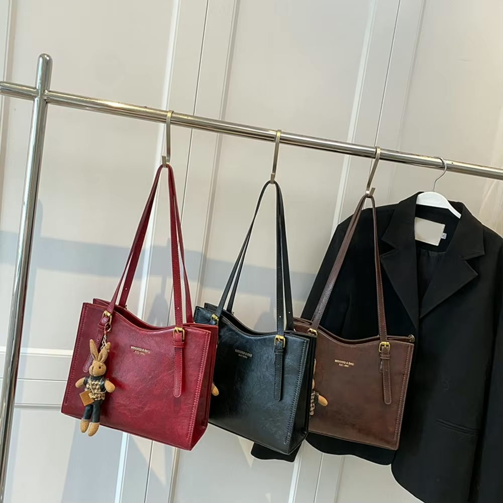 Cute Shoulder Tote Bag Womens PU Leather Handbag