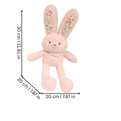 Cute Stuffed Bunny Plush Toy with Soft Pullable Ears and Legs