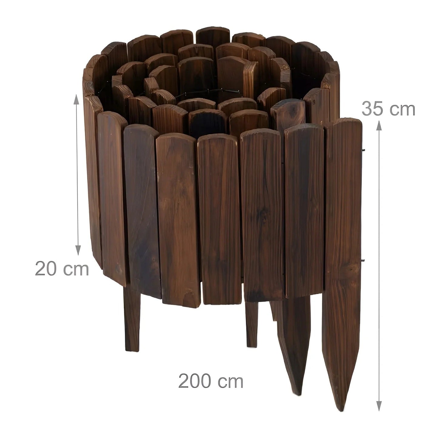 Decorative Garden Border Fence Vegetable Bed Edging