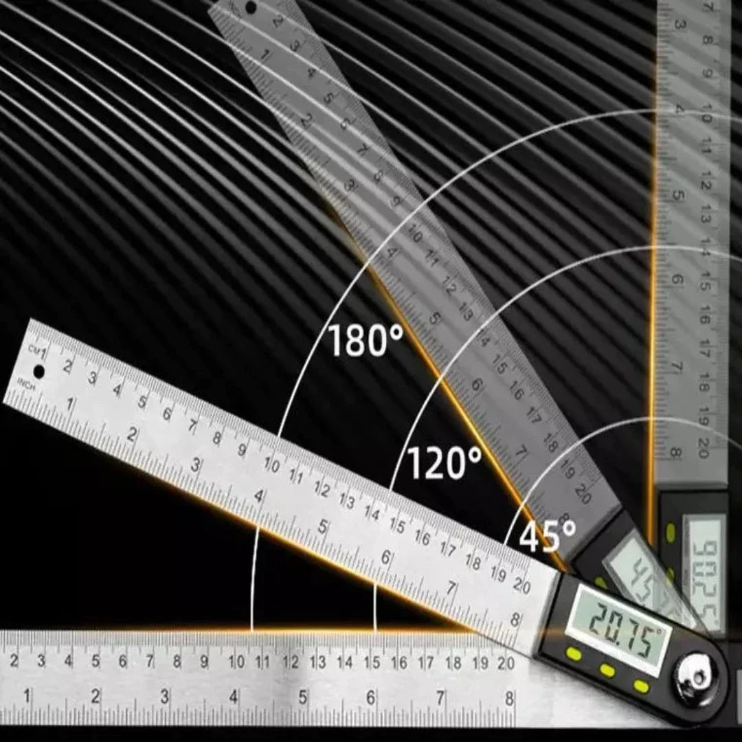 Digital Angle Finder Ruler for Woodworking and DIY