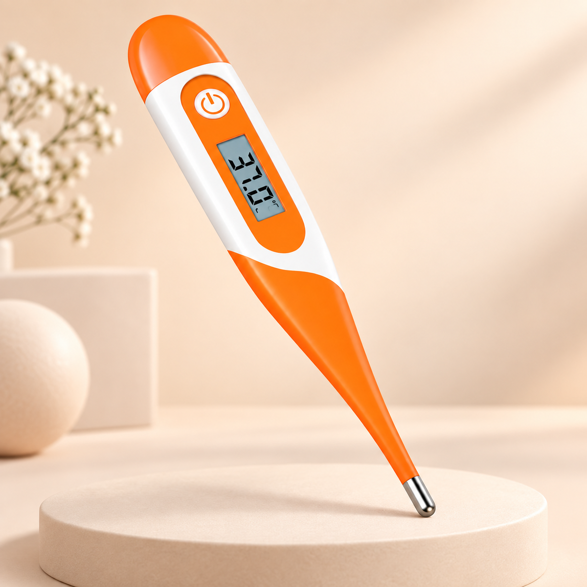 Digitale basale lichaamsthermometer met lcd-display, geluidsmelding en geheugenfunctie