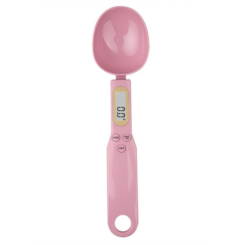 Digital Kitchen Scale Spoon Measuring Scoop LCD Food Scale