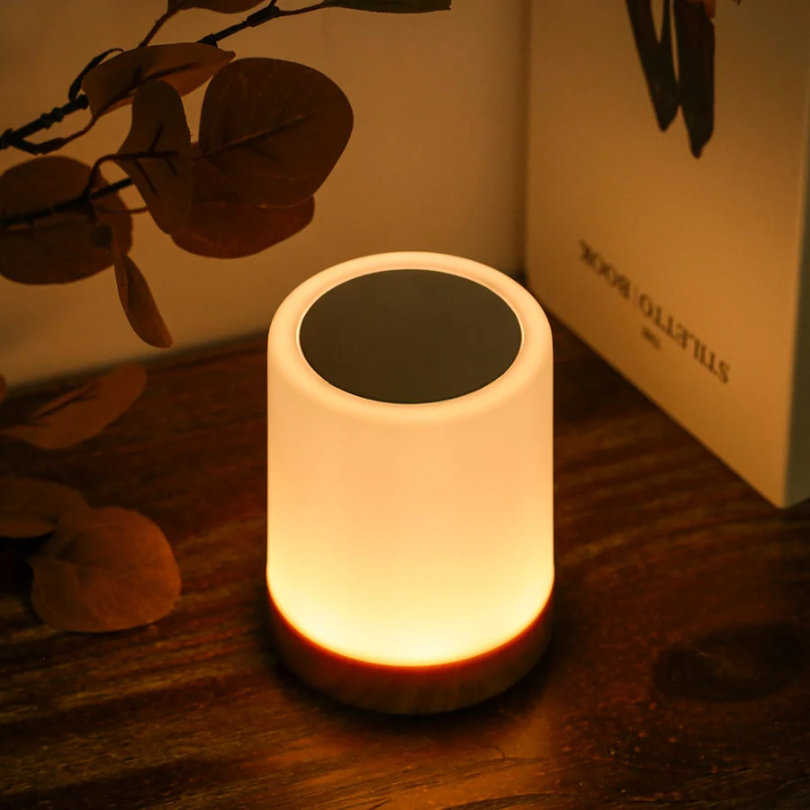 Dimmable Touch Night Lamp Modern LED Bedside Light