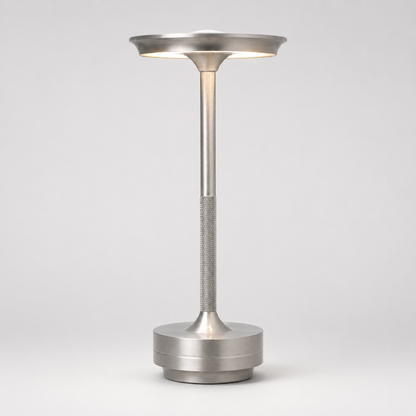Dimmable Wireless Metallic Table Lamp with Touch Control