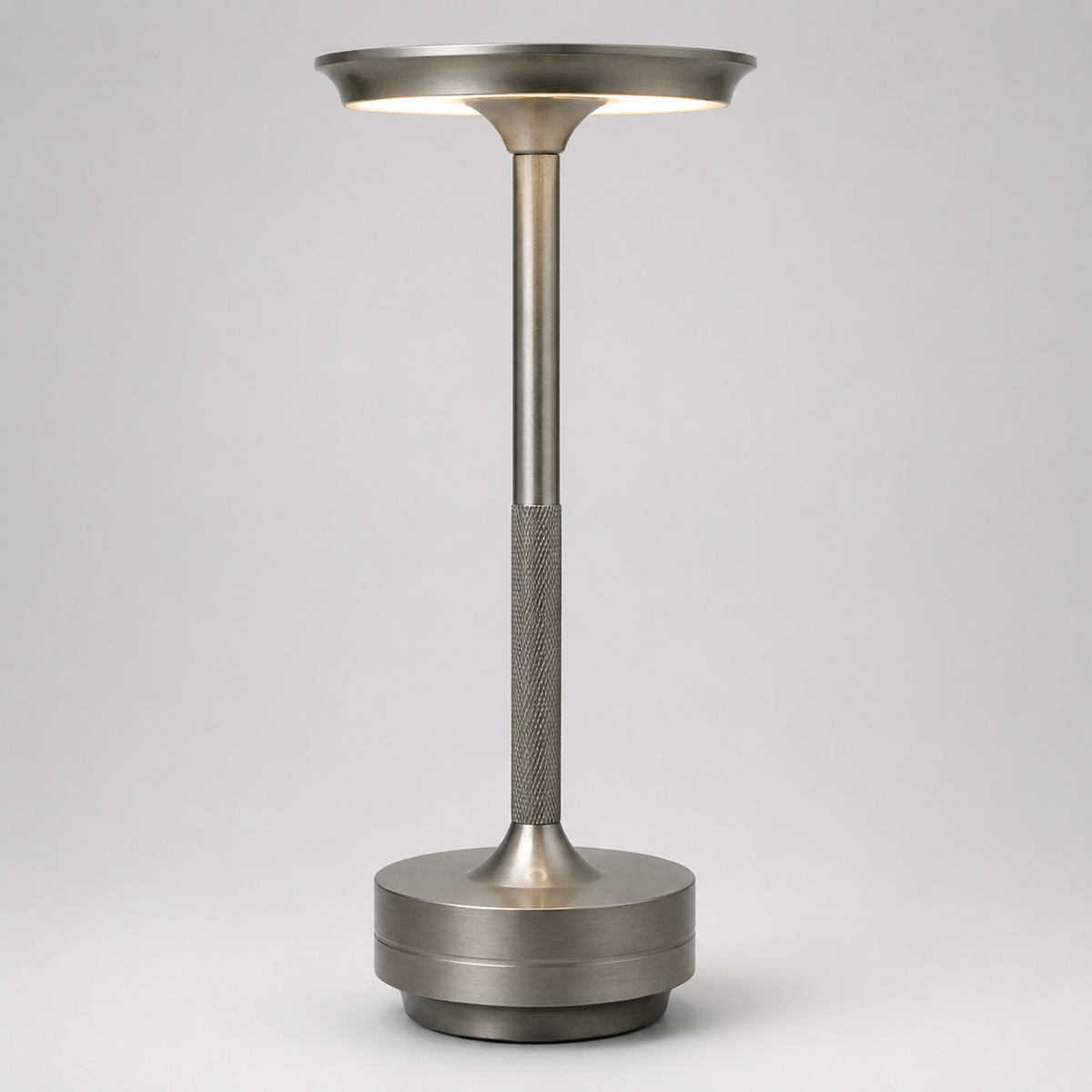Dimmable Wireless Metallic Table Lamp with Touch Control