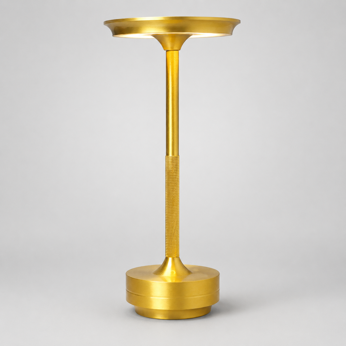 Dimmable Wireless Metallic Table Lamp with Touch Control