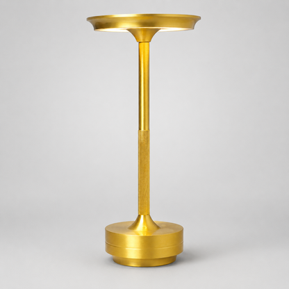 Dimmable Wireless Metallic Table Lamp with Touch Control