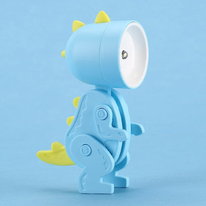 Dinosaur Night Light Adjustable Kids Bedside Lamp with Soft Warm Glow