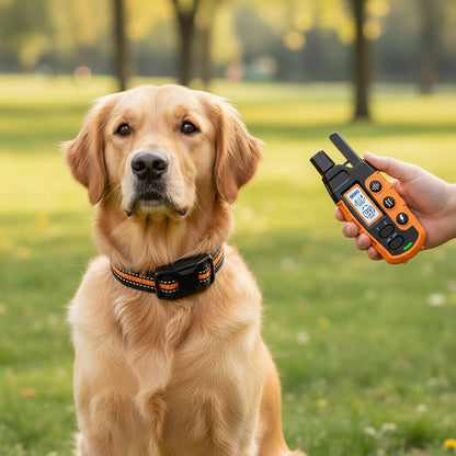 Dog Training Collar Remote Control Adjustable Waterproof E Collar