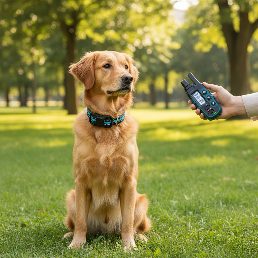 Dog Training Collar Remote Control Adjustable Waterproof E Collar