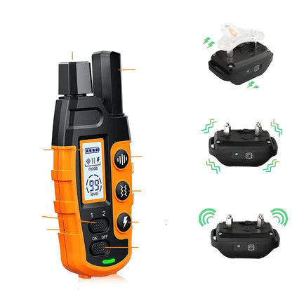 Dog Training Collar Remote Control Adjustable Waterproof E Collar