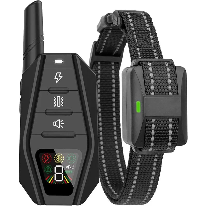 Dog Training Collar Remote Control Anti Bark Waterproof Adjustable