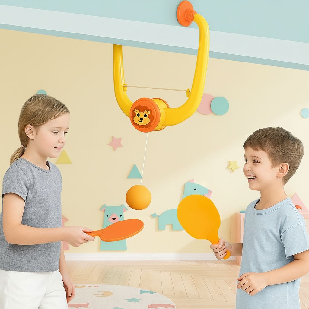 Tafeltennisset voor in de deuropening voor binnengebruik