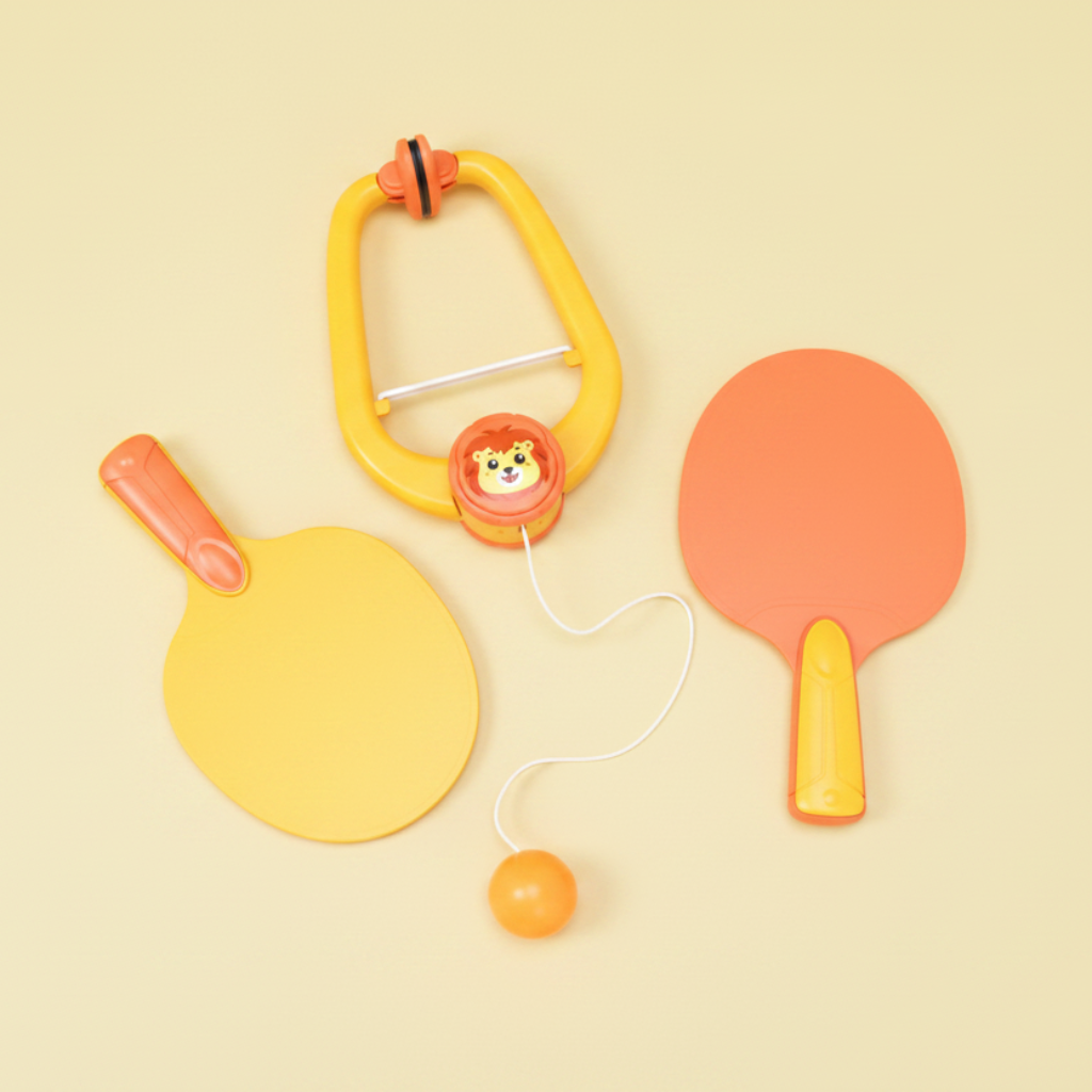 Tafeltennisset voor in de deuropening voor binnengebruik