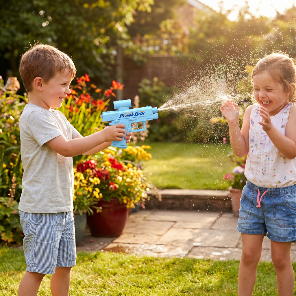 Double Sided Water Gun Kids Toy Splash Shooter for Outdoor Play